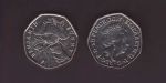 2017 UK Coin 50p Benjamin Bunny Circulated (s3032)