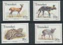 1988 Transkei SG225/8 Endangered Animals MNH (S640)