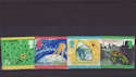 1992-09-15 SG1629/32 Green Issue Stamps Used Set