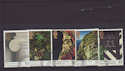 1995-04-11 SG1868/72 National Trust Stamps Used Set (S921)
